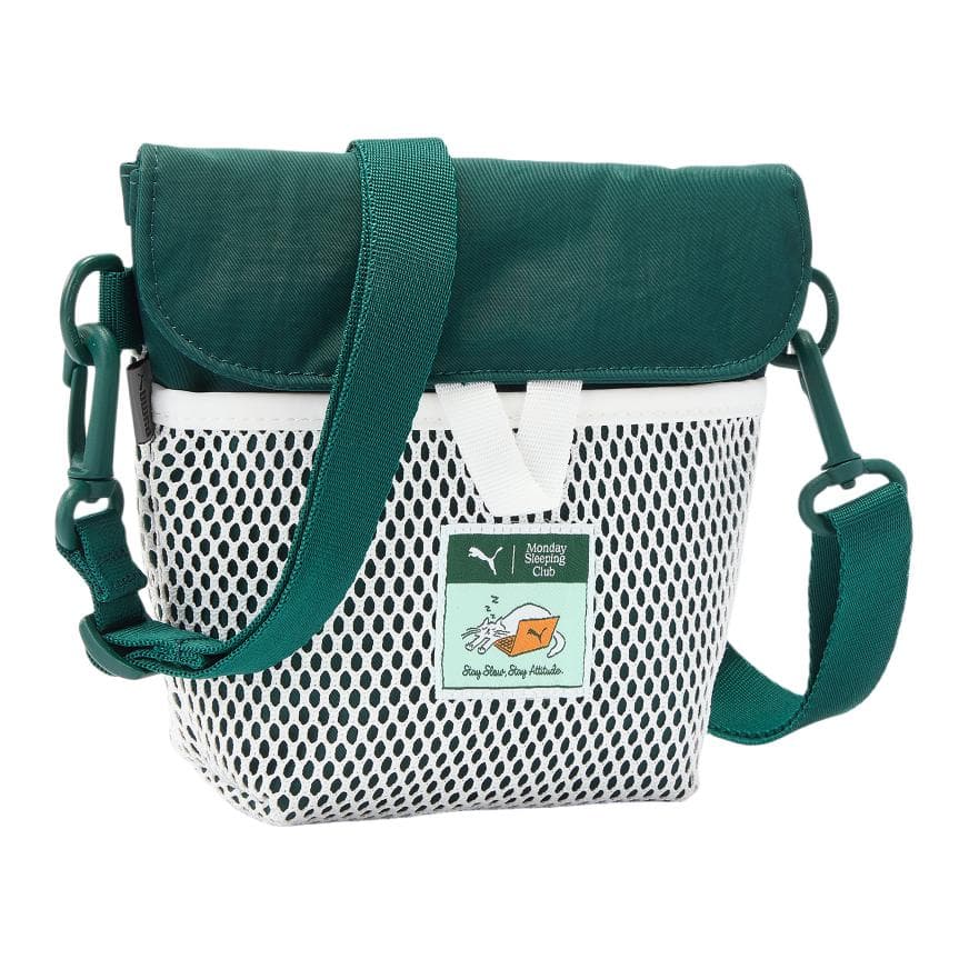 Сумка через плечо PUMA Crossbody Bag Темно-зеленый и Белый Унисекс - изображение 1