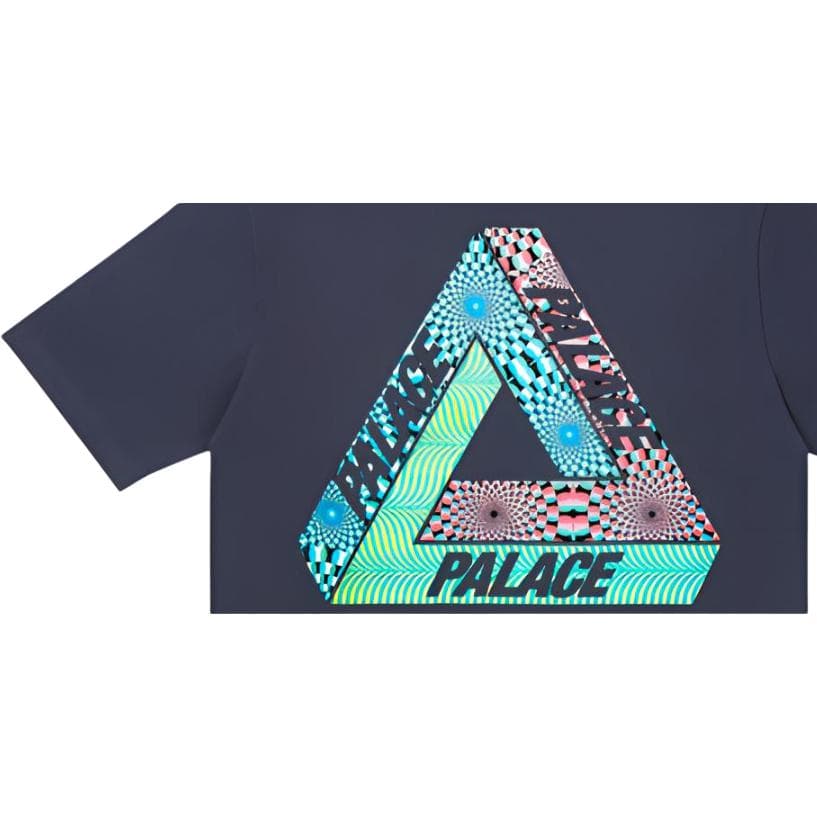 Футболка PALACE FW21 Ultimo Tri-eye T-shirt Navy LogoT - изображение 3