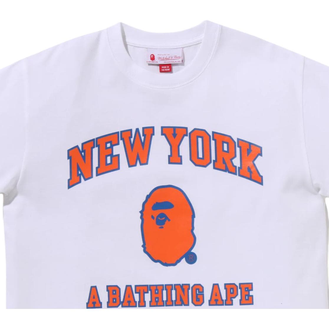 Футболка A BATHING APE Mitchell Ness NBA Мужские T-рубашки - изображение 9