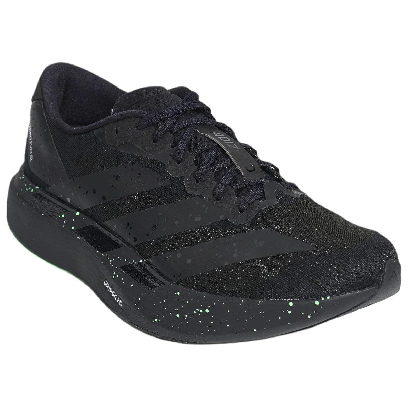 Кроссовки для бега Adidas Adizero Evo SL Беговые кроссовки Черный Белый Ярко-зеленый Унисекс - изображение 2