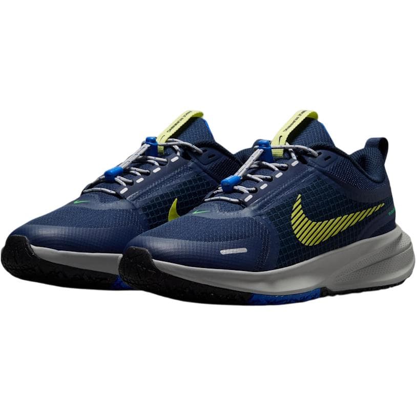Кроссовки Nike Star Runner Детские беговые кроссовки Low Топ Обсидиановый черный Полночный синий Гоночный синий Светло-лимонный цвет Kids - изображение 3