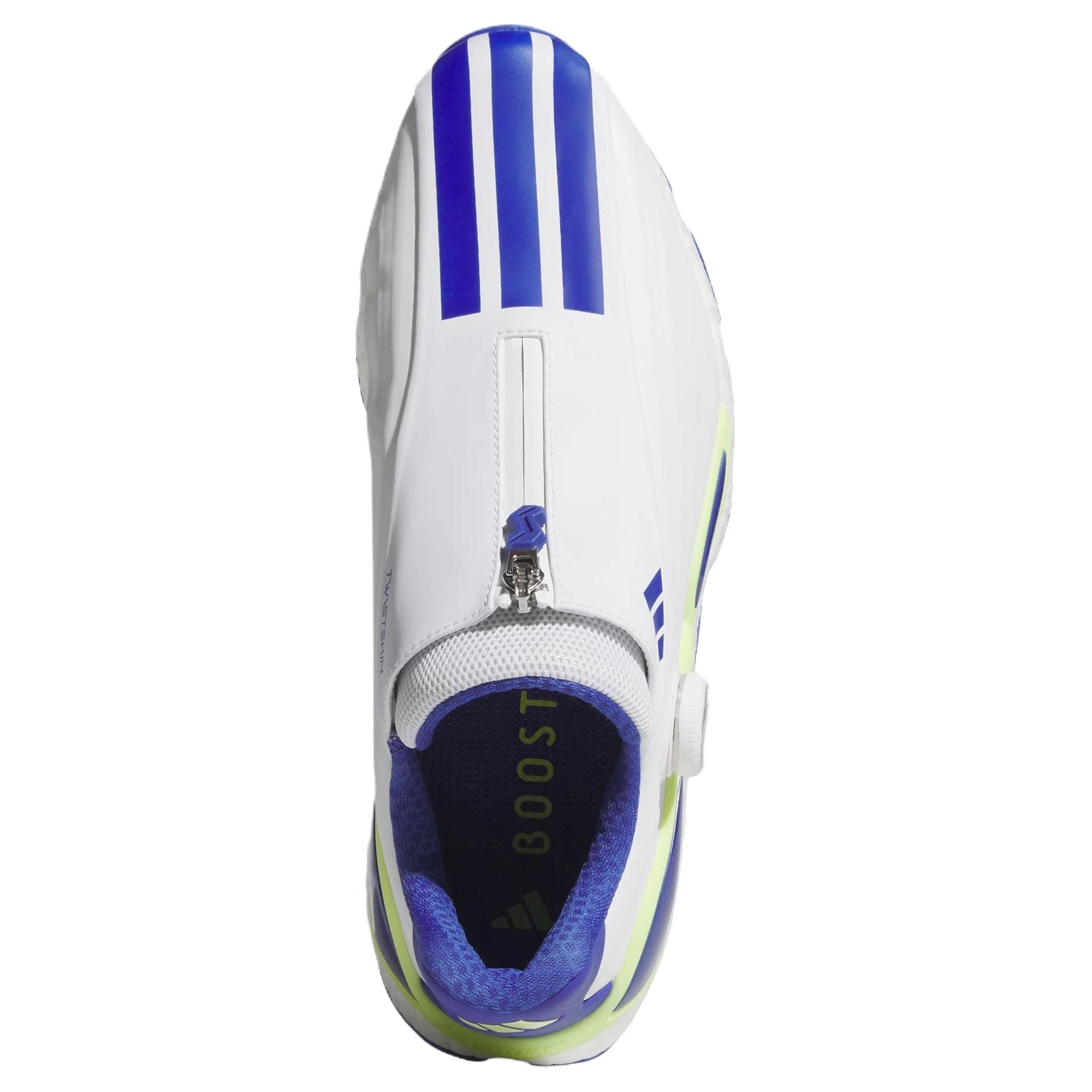 Кроссовки для гольфа Adidas Codechaos 27 Golf Shoes White Indigo Neon Yellow Men's - изображение 5