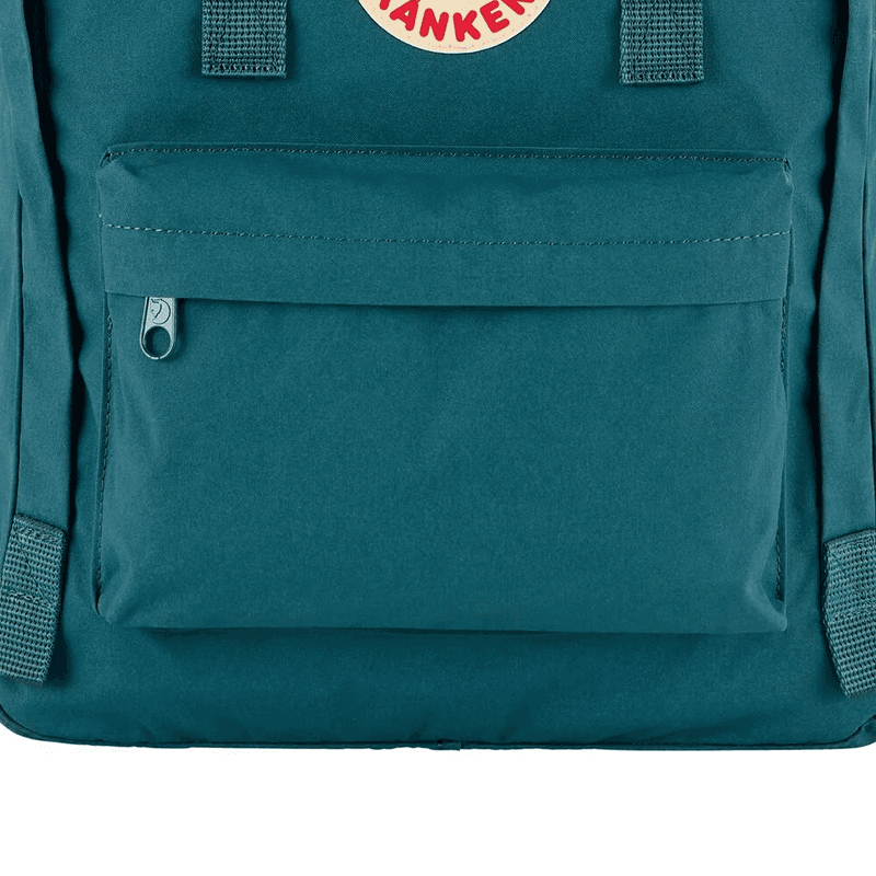 Fjallraven Kanken 16L Туристические сумки Виниловая ткань F утиное синее унисекс - изображение 3