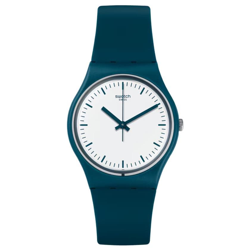 Часы Swatch Quartz Механизм Унисекс Часы 34 мм Белый - изображение 2