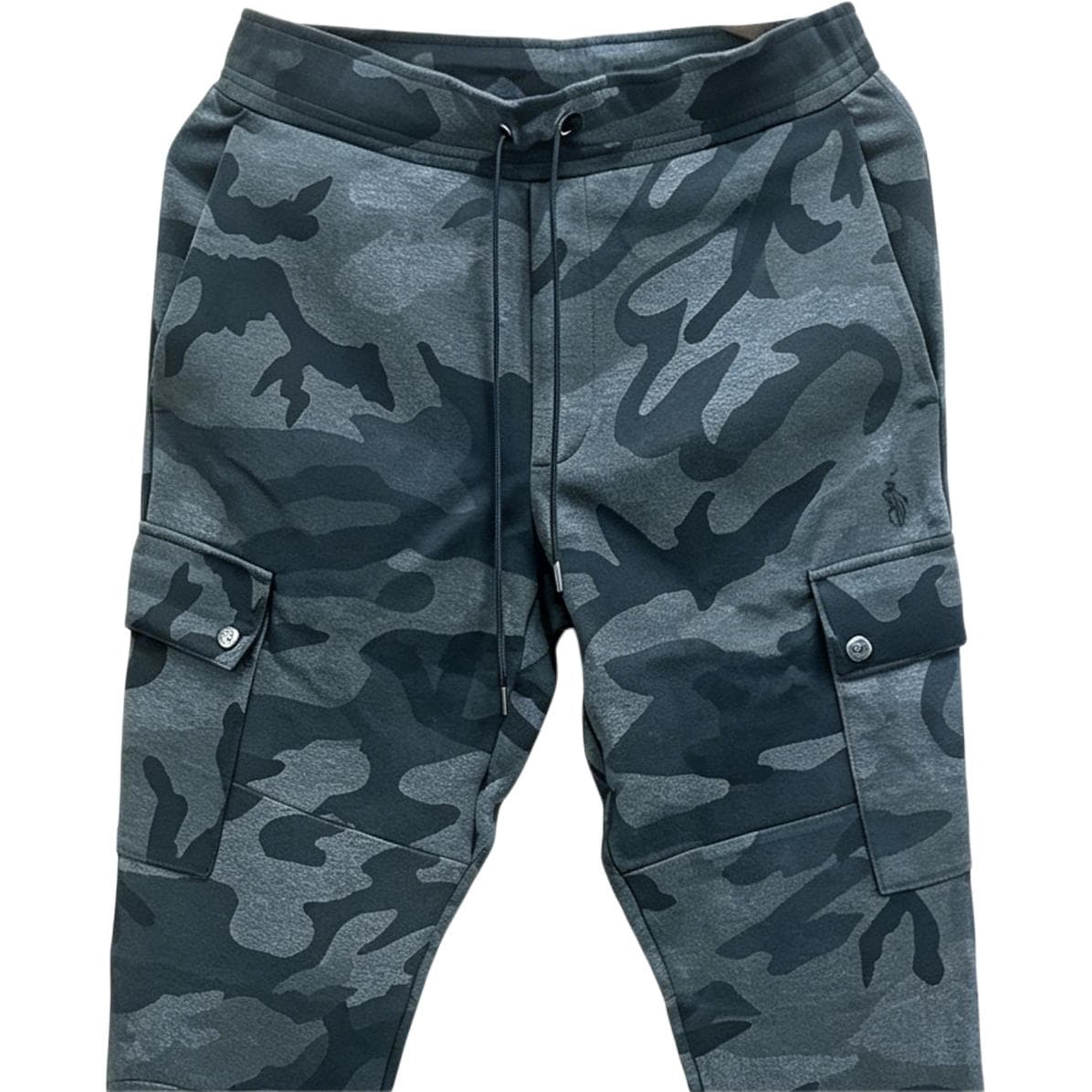 Штаны Polo Ralph Lauren Gray Men's Sports Knit Pants Поло Ральф Лорен Серые Мужские Спортивные Трикотажные Штаны - изображение 3