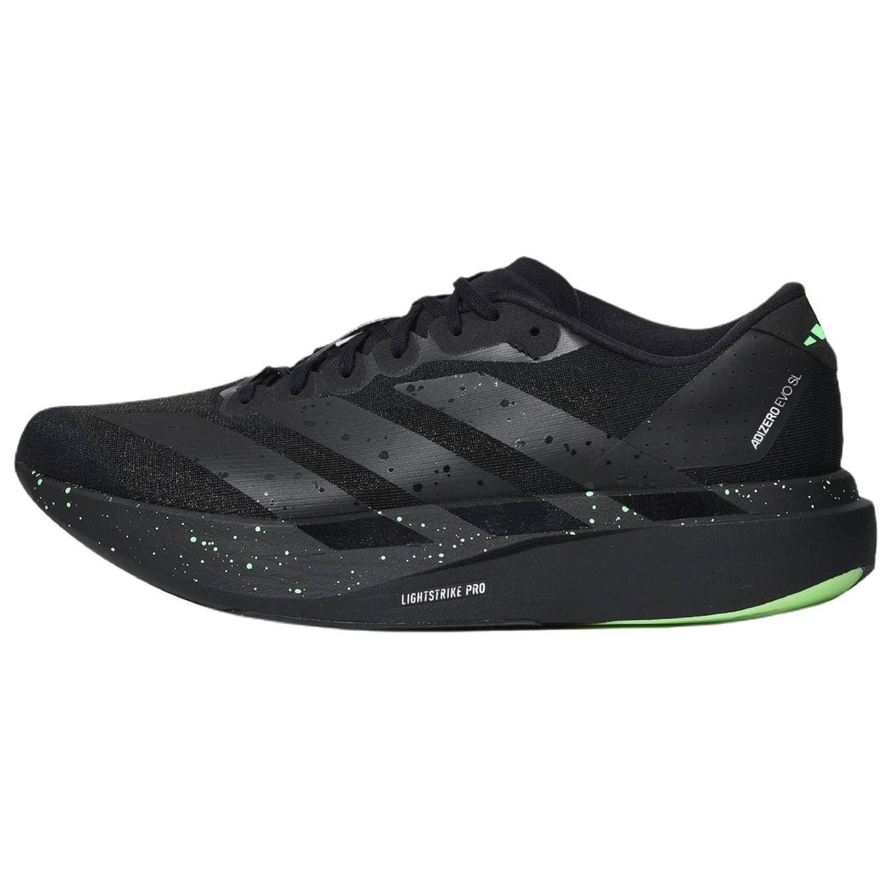 Кроссовки для бега Adidas Adizero Evo SL Беговые кроссовки Черный Белый Ярко-зеленый Унисекс - изображение 1