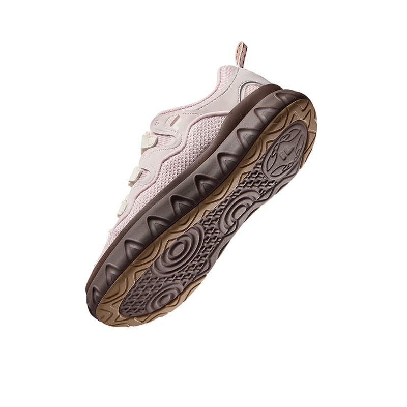 Кроссовки FILA FUSION PISA FLAT Cone Shoes Лоу-топы Скейтборд Обувь Женские Светло-фиолетовый Розовый Кремово-белый - изображение 6