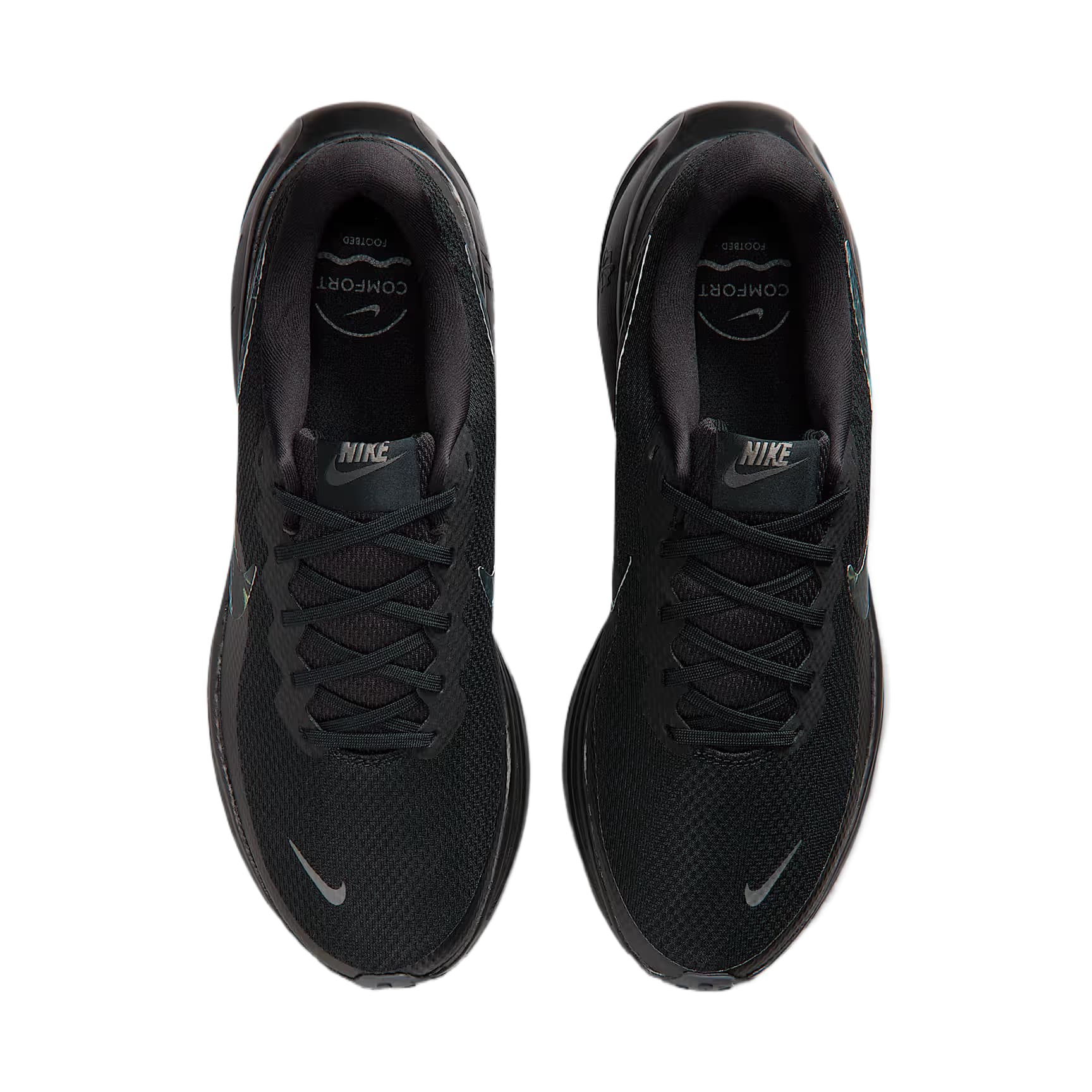 Кроссовки для бега Nike REVOLUTION 8 Беговые кроссовки Низкий Топ Черный Темный дымчатый серый Железный серый Белый Мужской - изображение 3