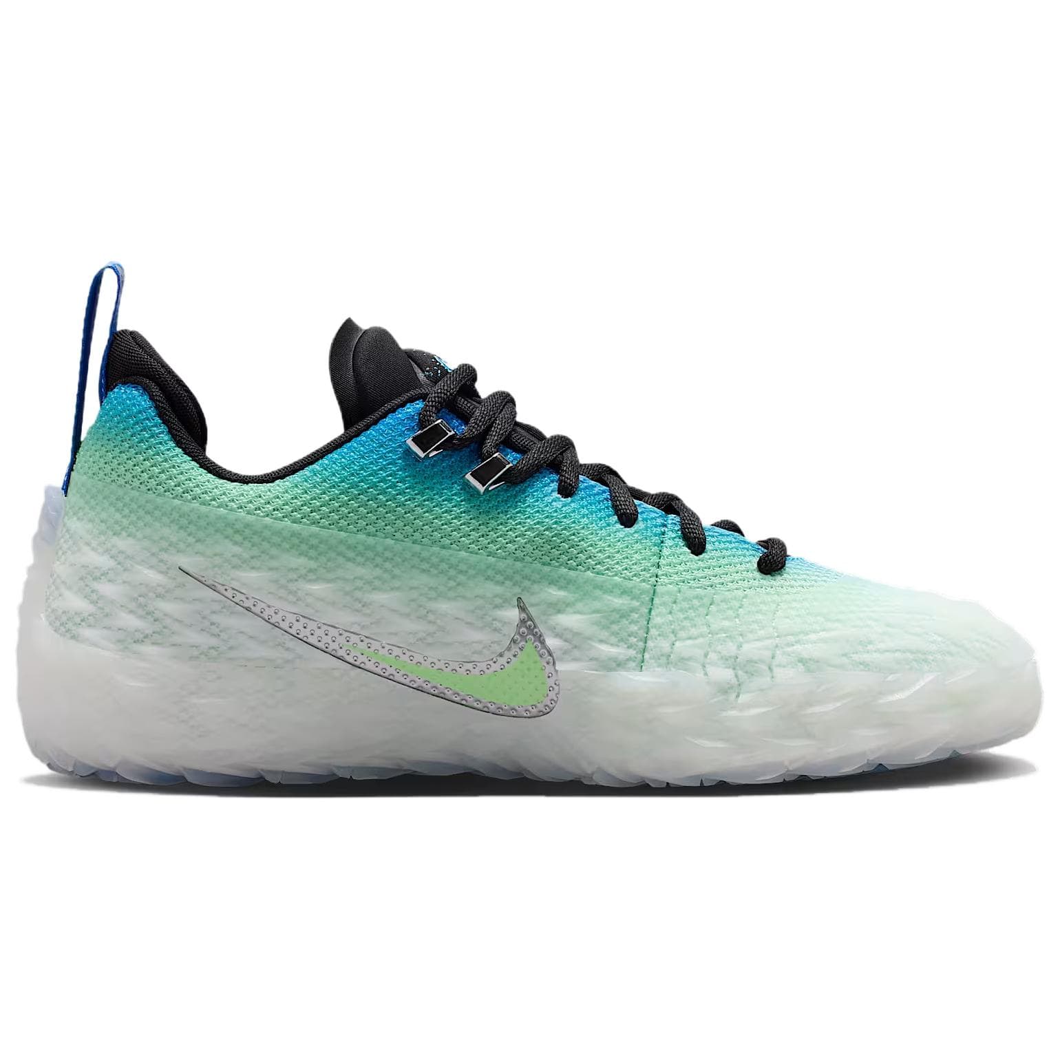 Кроссовки для баскетбола NIKE S.T. Charge Баскетбольные кроссовки Low Топ Белый синий зеленый Мужской - изображение 2