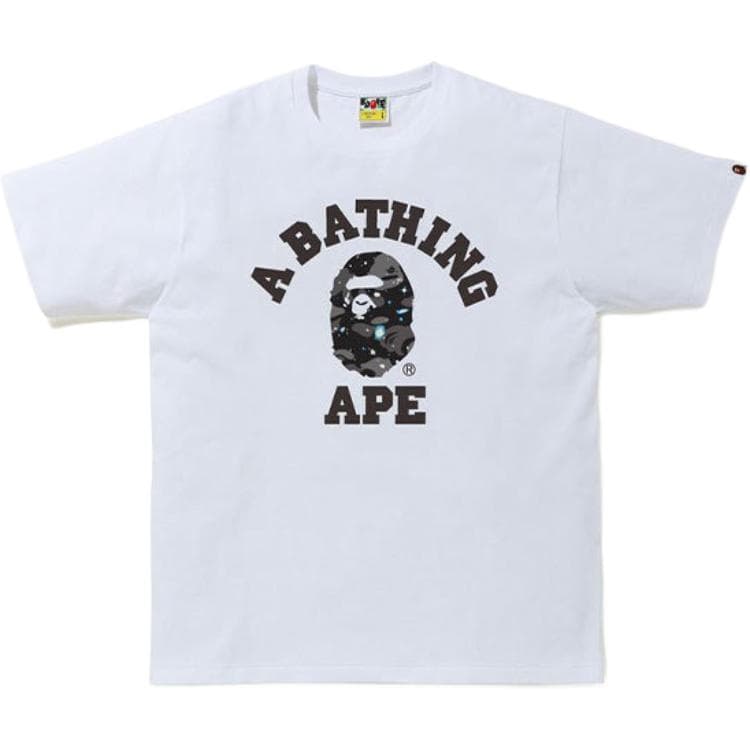 Футболка BAPE Space Camo College Tee T - изображение 3