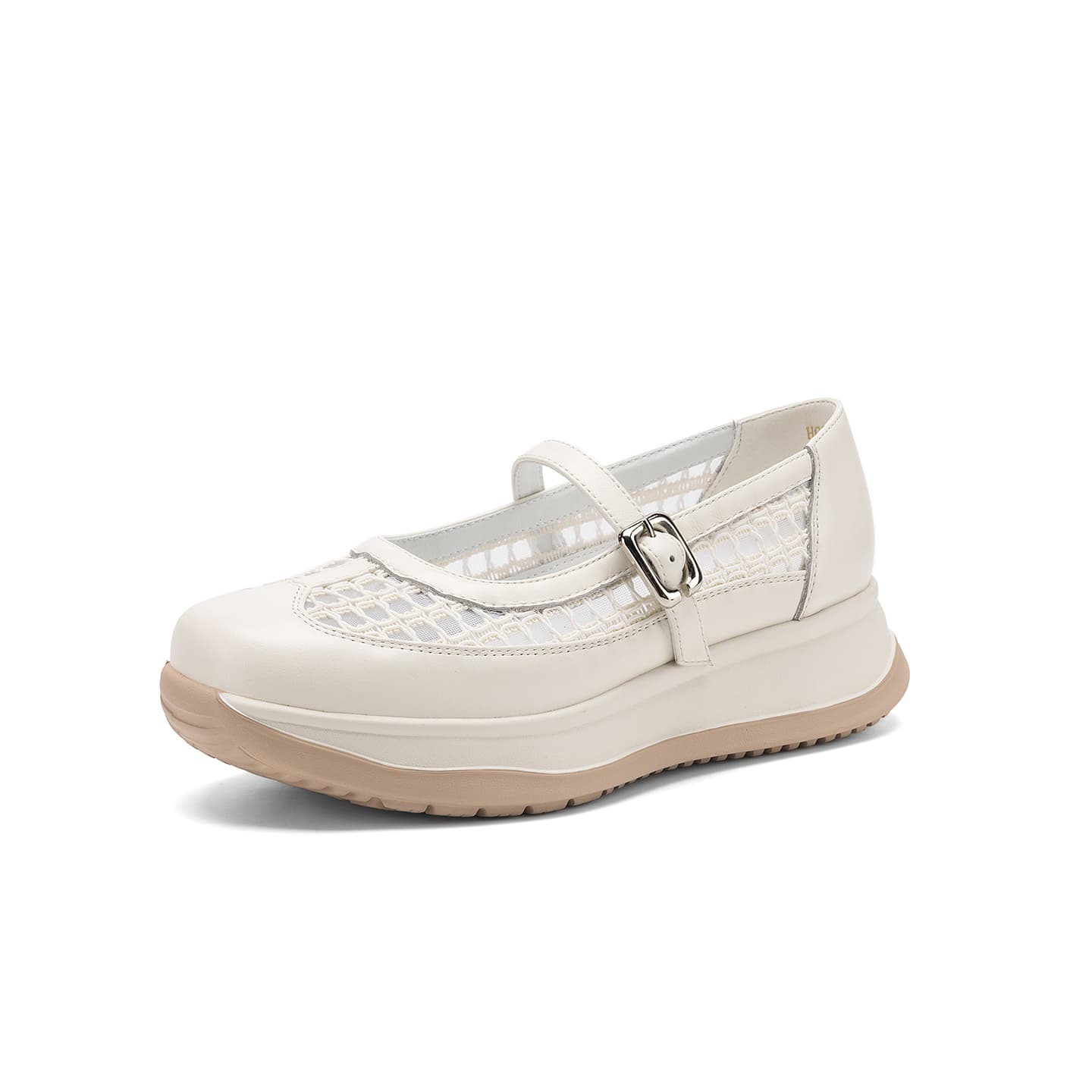 HARSON Mary Jane Shoes White Women's - изображение 2