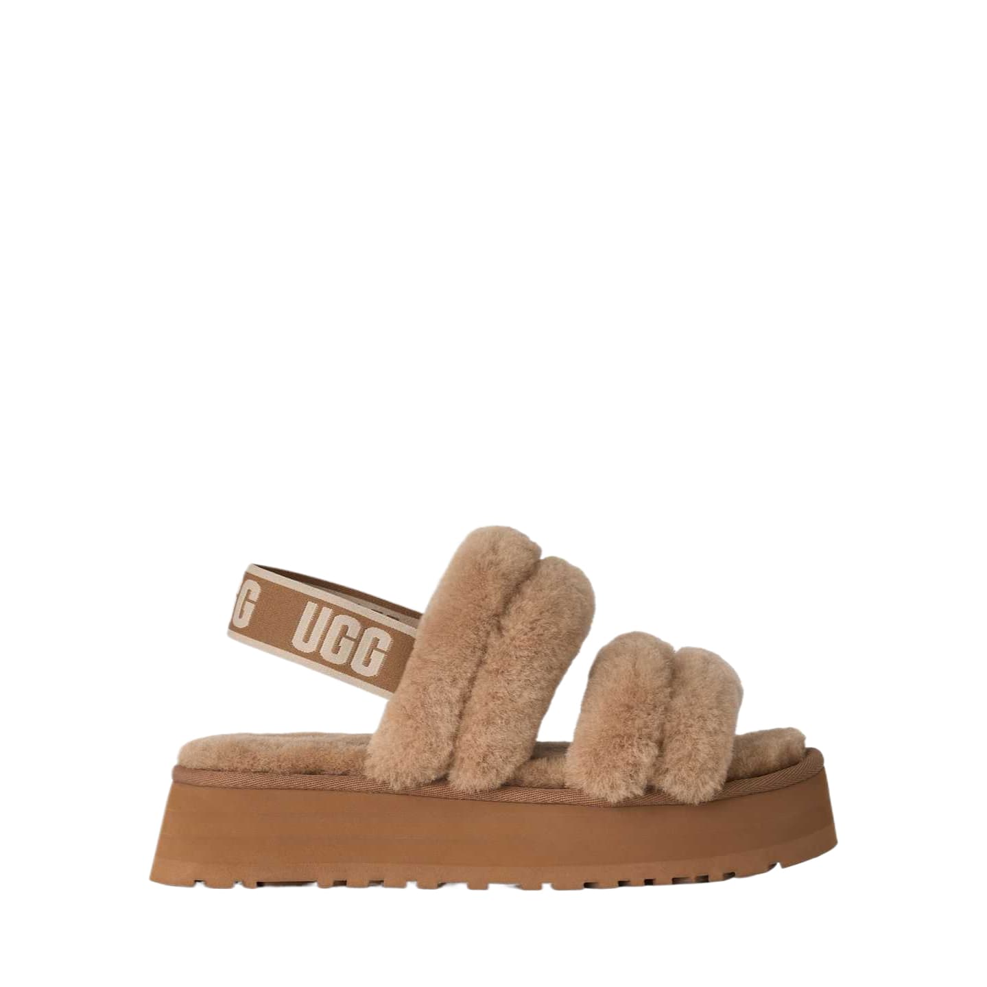 Сандалии UGG Шлепанцы Каштановые Женские - изображение 2