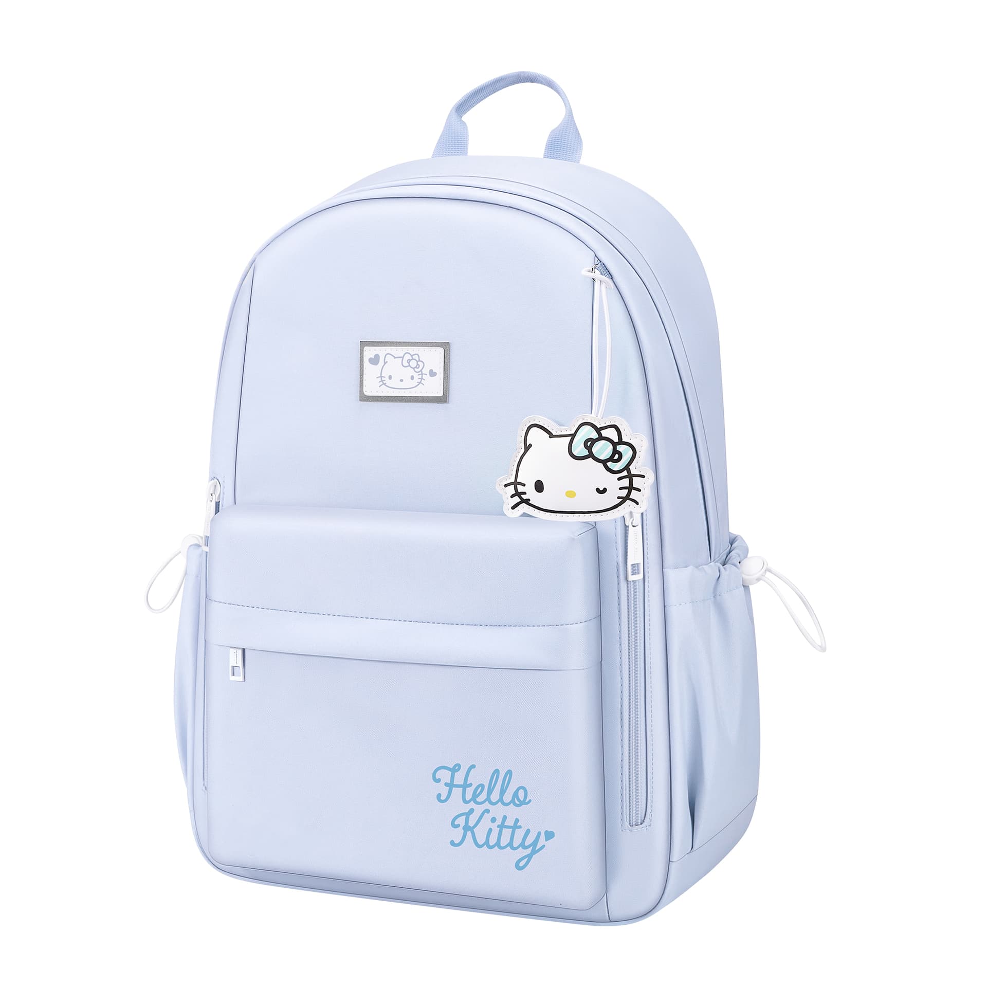 Рюкзак Санрио Hello Kitty Полиэстеровый Рюкзак Стандартный (Standard) Женский Пыльный Ледяной Синий - изображение 4