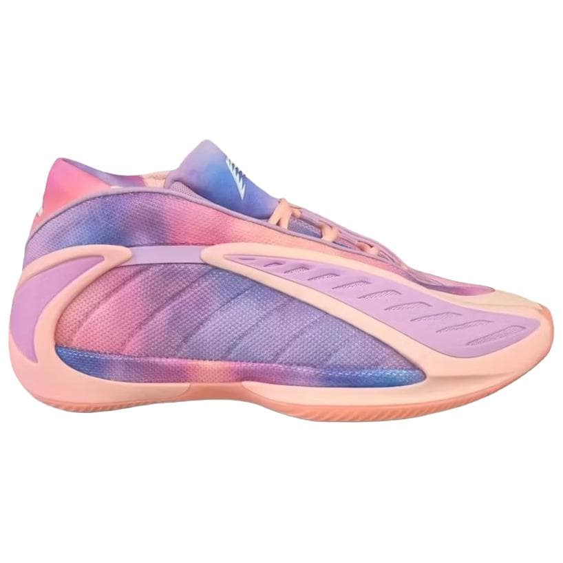 Кроссовки для баскетбола Adidas AE2 Баскетбольные кроссовки Low Топ Розово-фиолетовый Унисекс - изображение 2