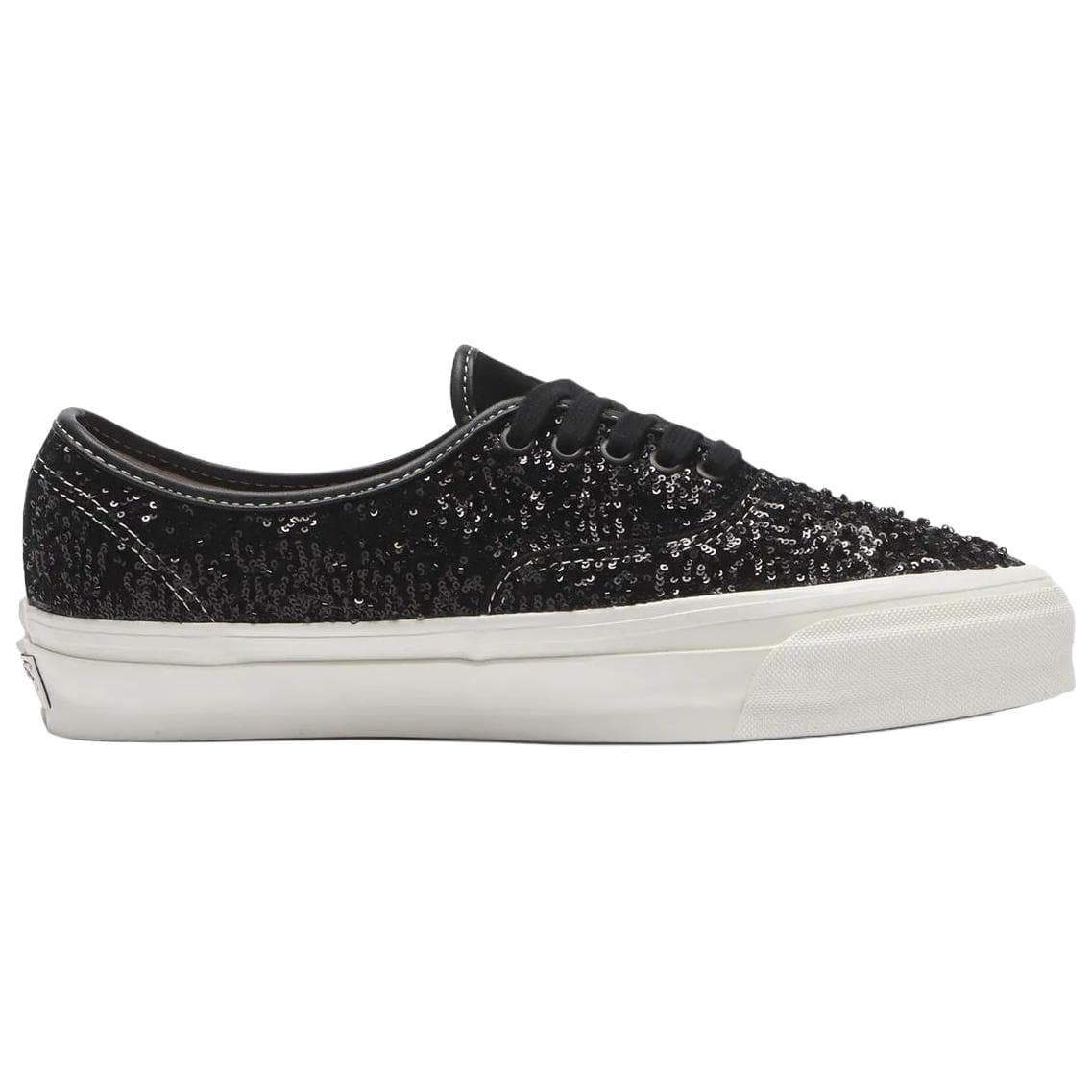 Кроссовки Vans Premium Authentic 44 Кеды для скейтбординга Low Топ Черный Унисекс - изображение 2