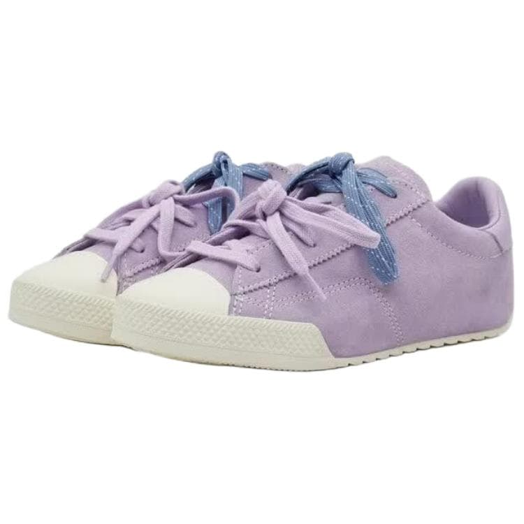 Кроссовки Converse Chuck Taylor SEASONAL Повседневная обувь Фиолетовая Женская - изображение 3
