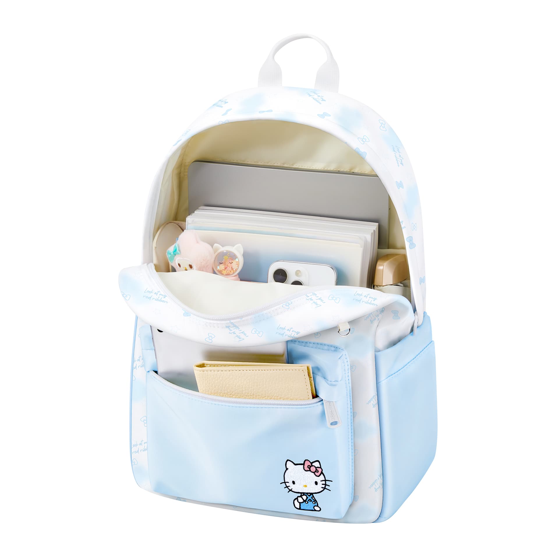 Рюкзак Sanrio Полиэстер Рюкзак Стандартный (Standard) Женский Синий Белый - изображение 5