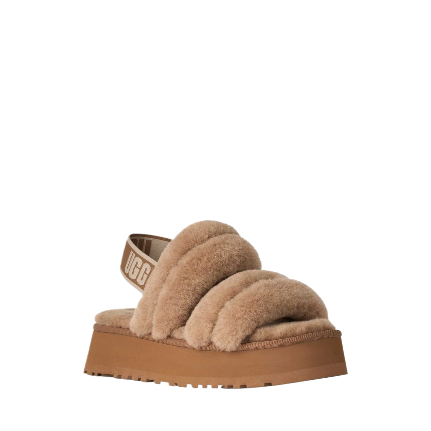 Сандалии UGG Шлепанцы Каштановые Женские - изображение 3