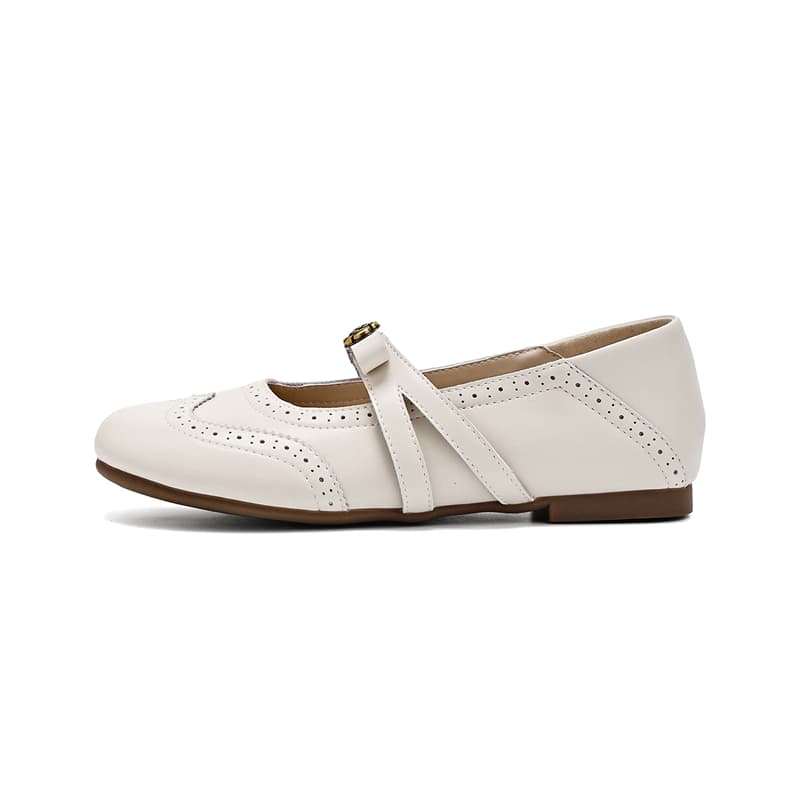 DAPHNE Mary Jane Shoes Ecru Women's - изображение 2