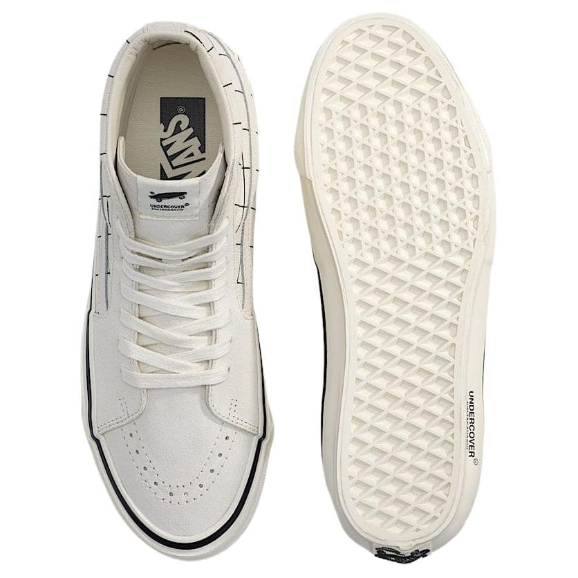 Кроссовки Vans SK8 HI Кеды для скейтбординга High Топ Белый Унисекс - изображение 4