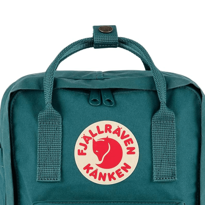 Fjallraven Kanken 7L Туристические сумки Виниловая ткань F цвет утиный синий унисекс - изображение 4