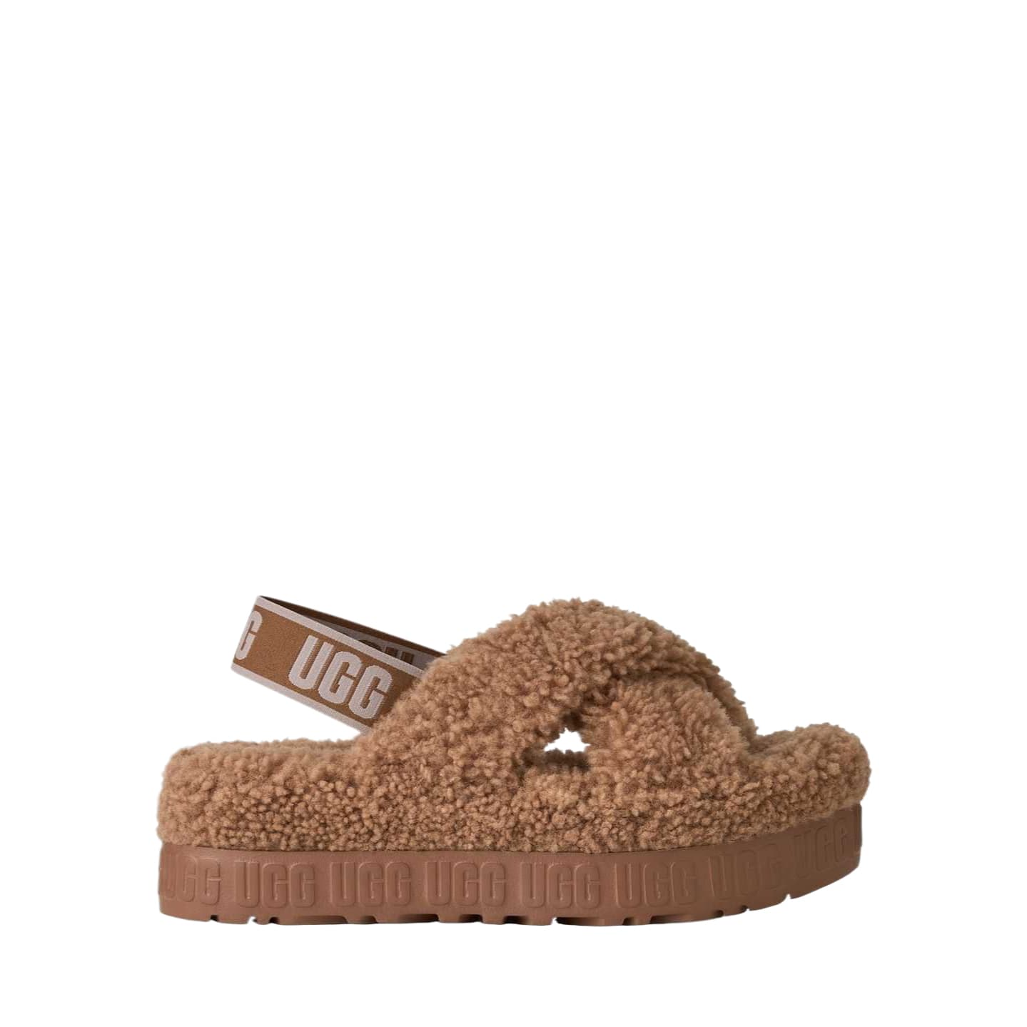 Сандалии UGG Шлепанцы Каштановые Женские - изображение 2