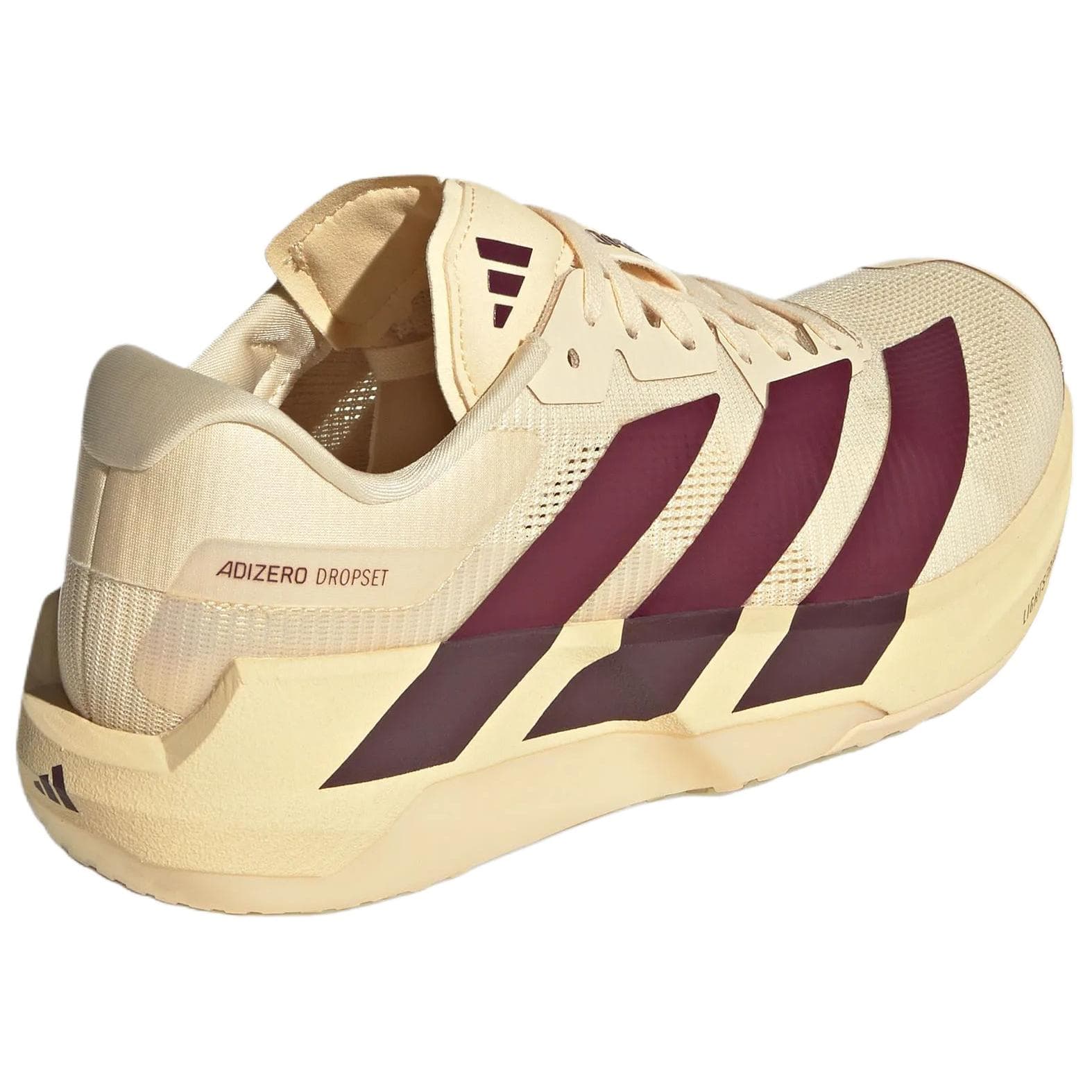 Кроссовки для бега Adidas ADIZERO DROPSET PRO Беговые кроссовки Теплый Ваниль Темно-красный Фиолетовый Женские - изображение 4