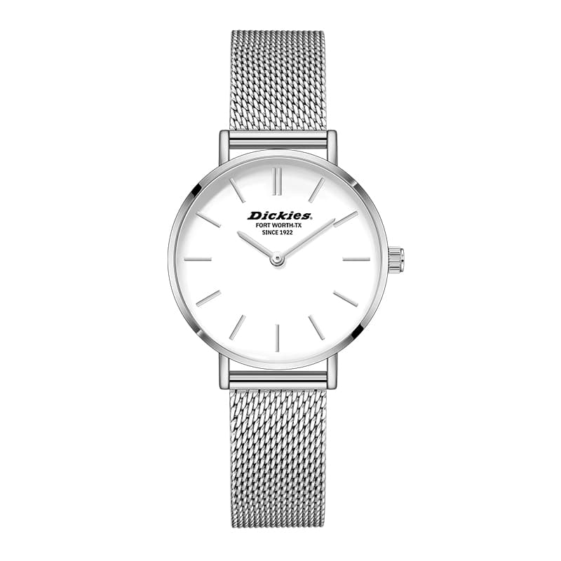 Механические часы Dickies Кварцевый механизм Женские часы 38mm*32mm*8,6 мм Белый - изображение 2