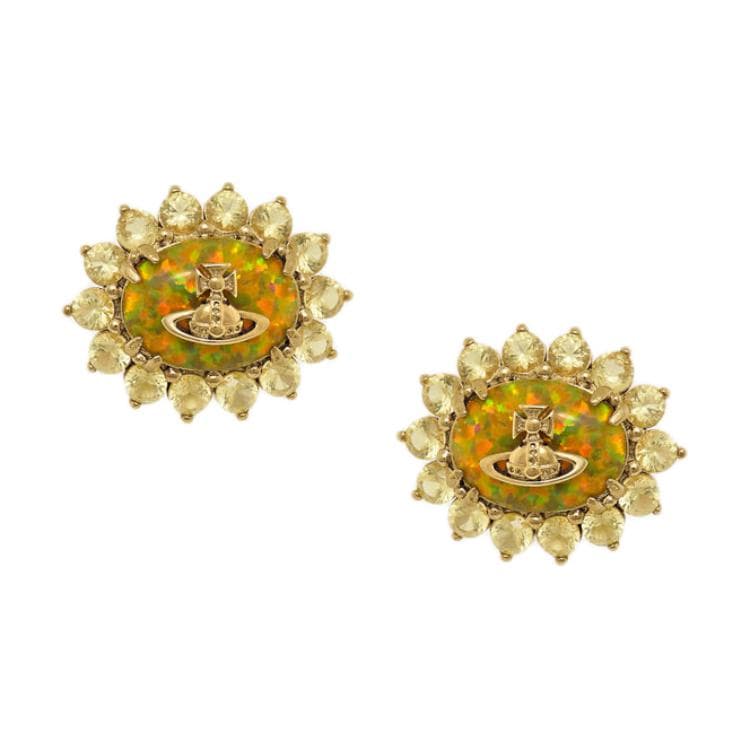 Серьги Вивьен Вествуд Brass Earrings Женские - изображение 1