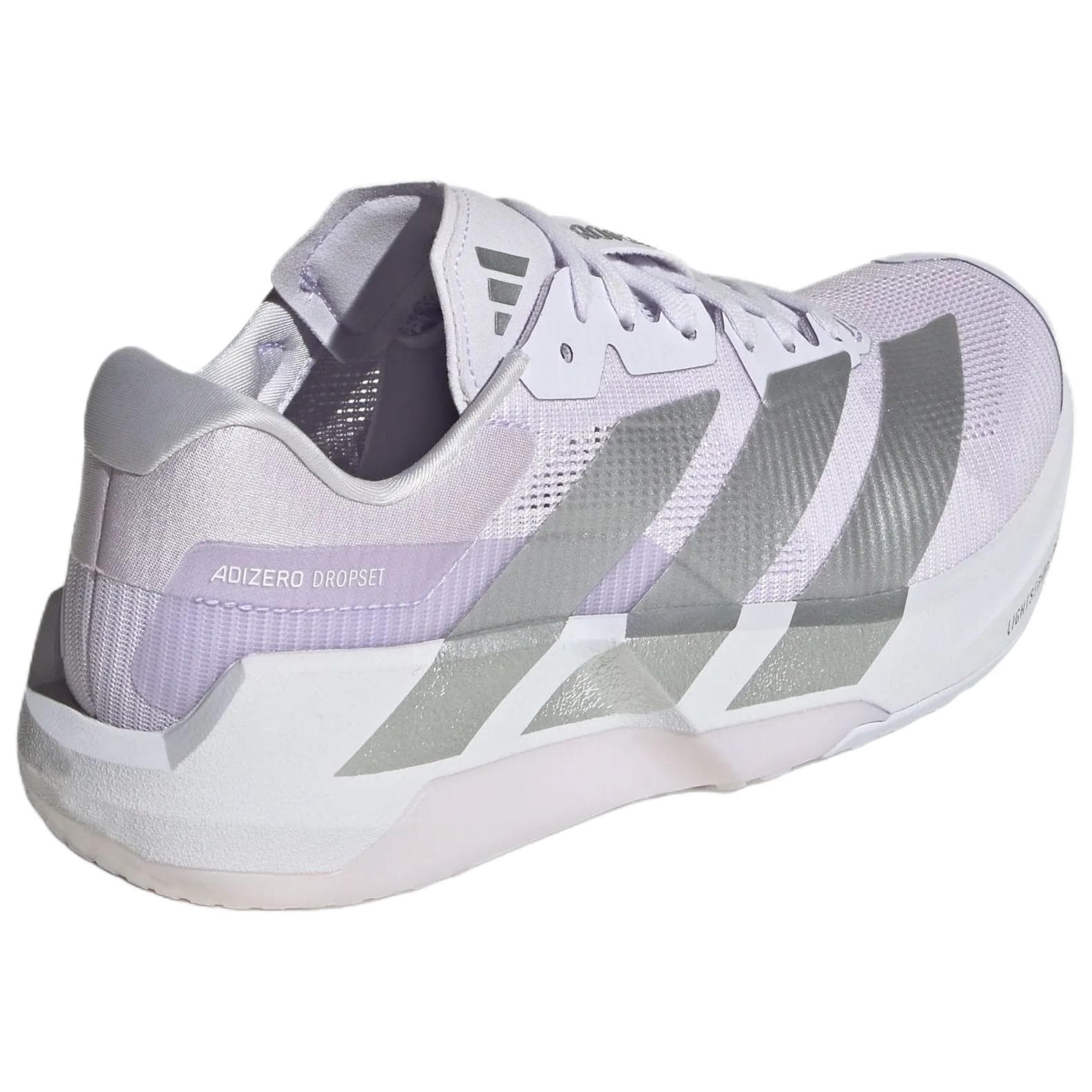 Кроссовки для бега Adidas ADIZERO DROPSET PRO Беговые кроссовки Светло-фиолетовый Металлический серебристый Женские - изображение 4