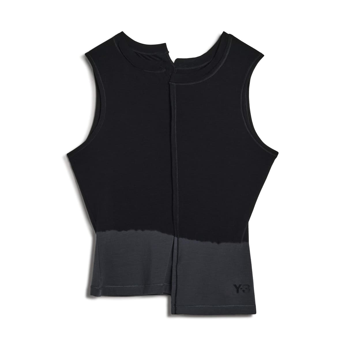 Майка Y-3 SS26 DIP DYE TANK Многоцветный Приталенный крой Круглый вырез Майка Женский - изображение 1