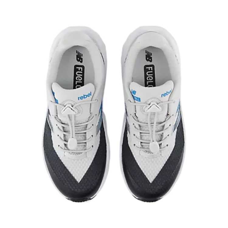 Кроссовки New Balance NB FuelCell Rebel Детская повседневная обувь Низкий Топ Серый Черный Синий Kids - изображение 3