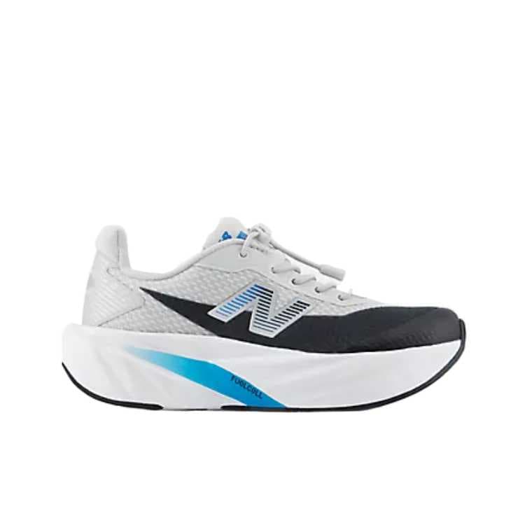 Кроссовки New Balance NB FuelCell Rebel Детская повседневная обувь Низкий Топ Серый Черный Синий Kids - изображение 2