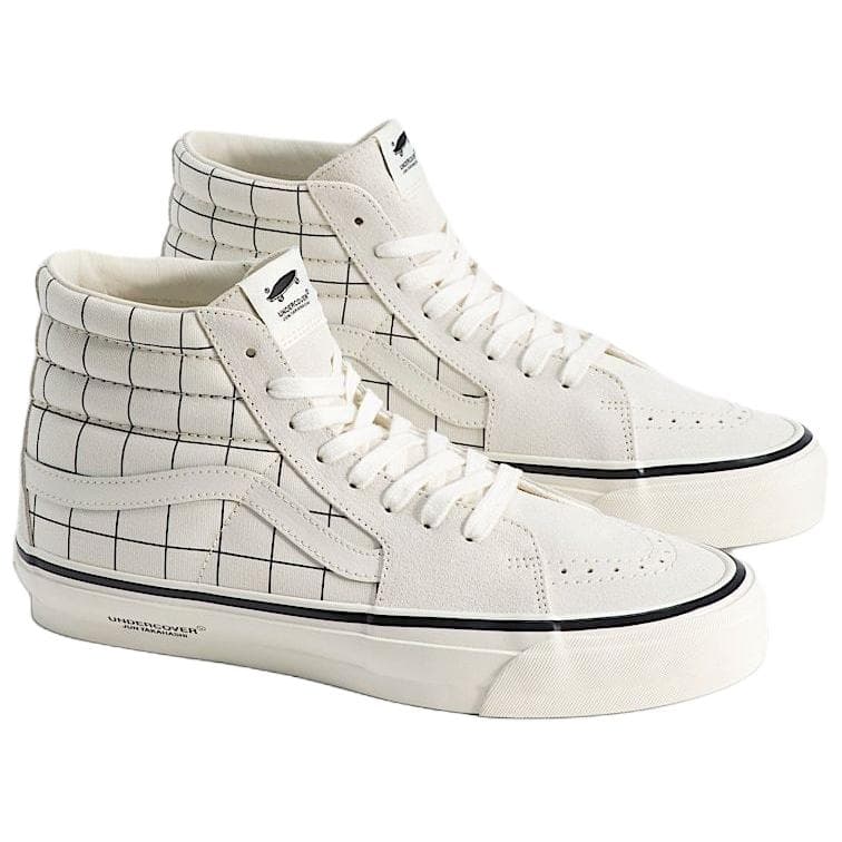 Кроссовки Vans SK8 HI Кеды для скейтбординга High Топ Белый Унисекс - изображение 2