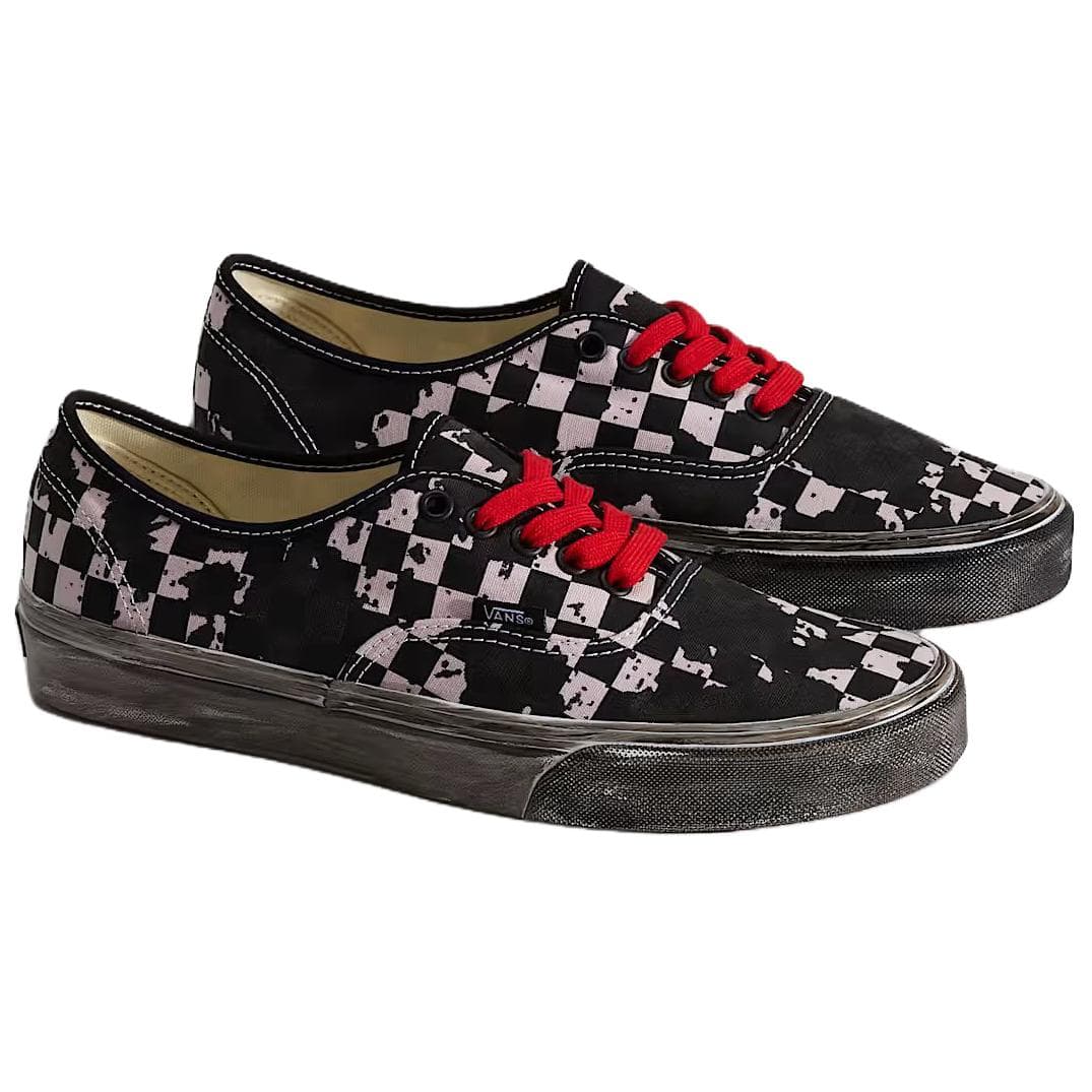 Кроссовки Vans Аутентичный Кеды для скейтбординга Low Топ Черный Унисекс - изображение 2