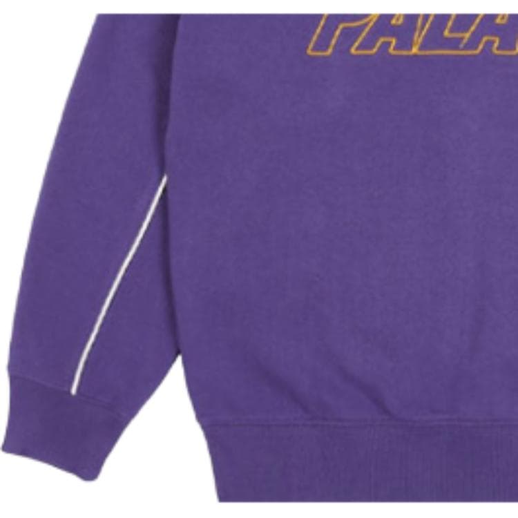 Худи PALACE SS21 Mumma Mia Crew Purple Logo - изображение 4