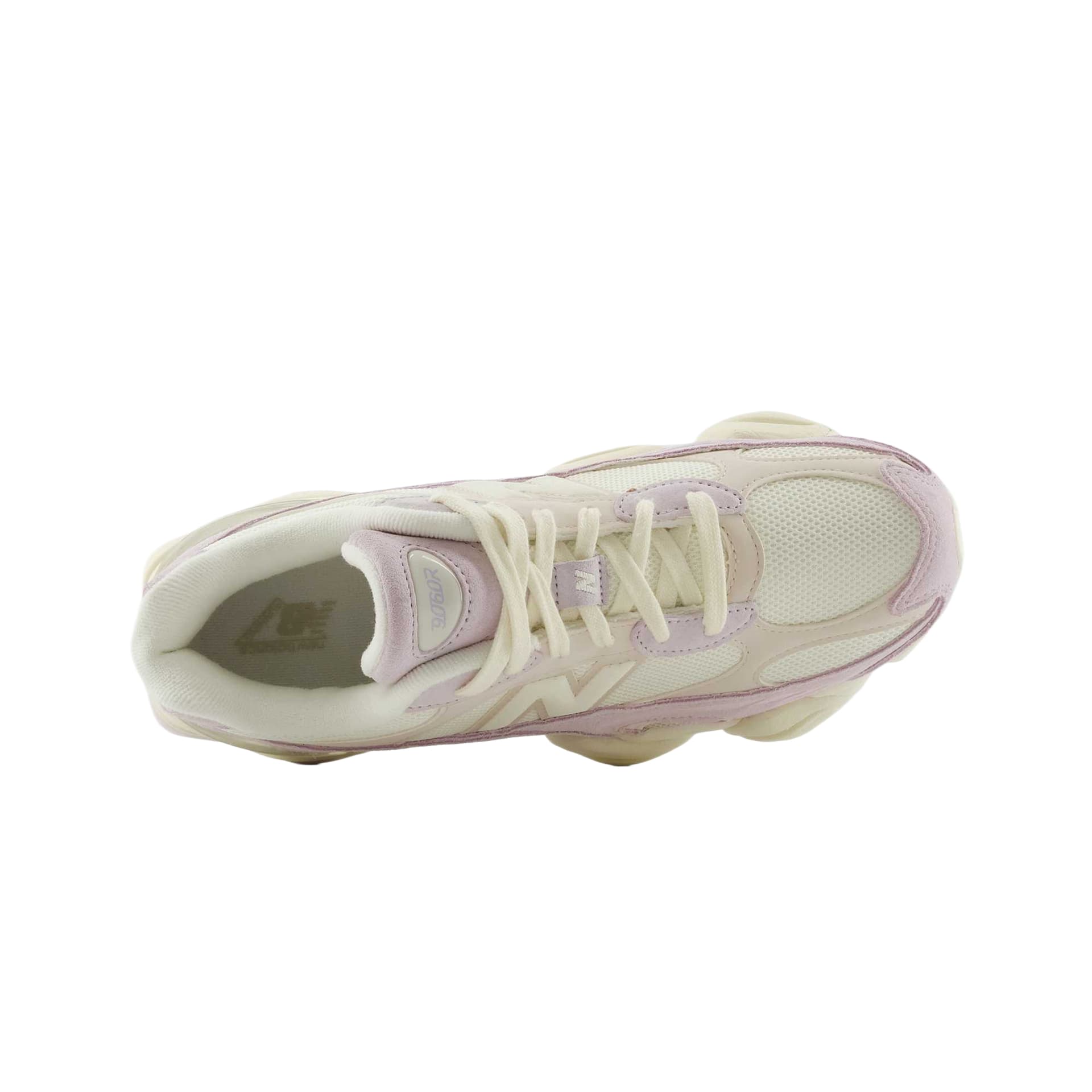 Кроссовки New Balance NB 9060R Повседневная обувь Низкий Топ Светлый Бежевый Светлый Фиолетовый Унисекс - изображение 4