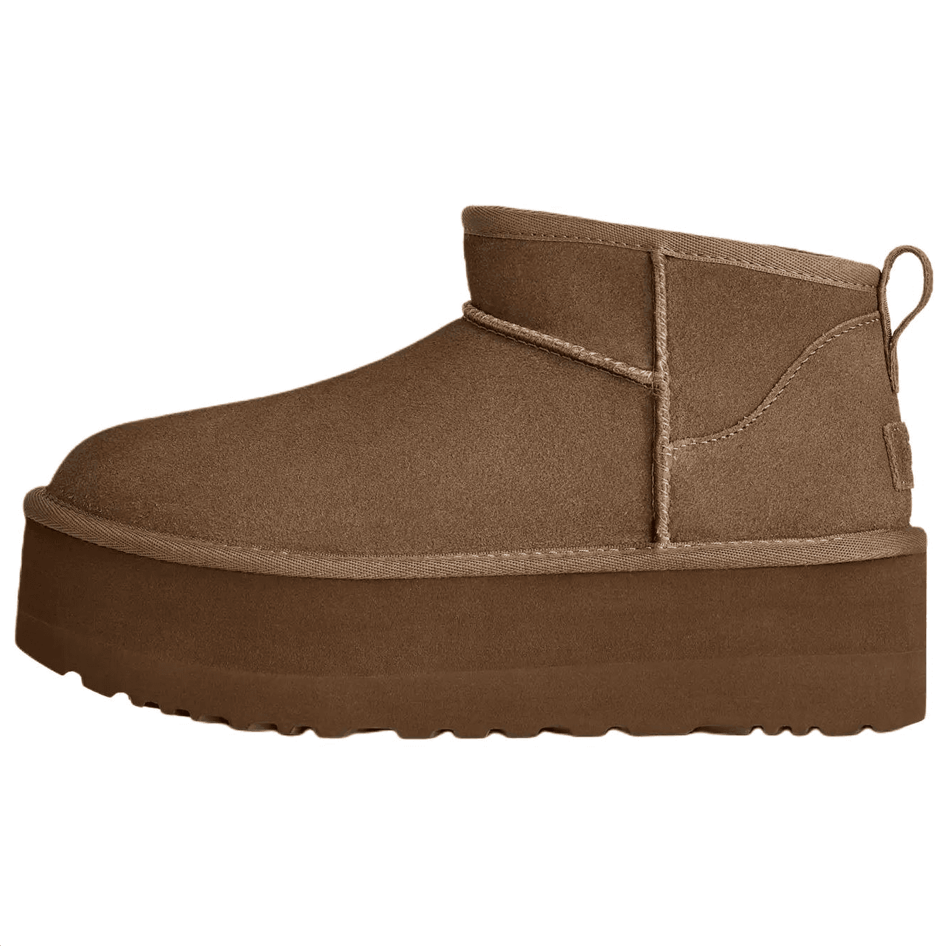 Ботинки зимние UGG CLASSIC ULTRA MINI Снеботуфли Коричневые Женские - изображение 1