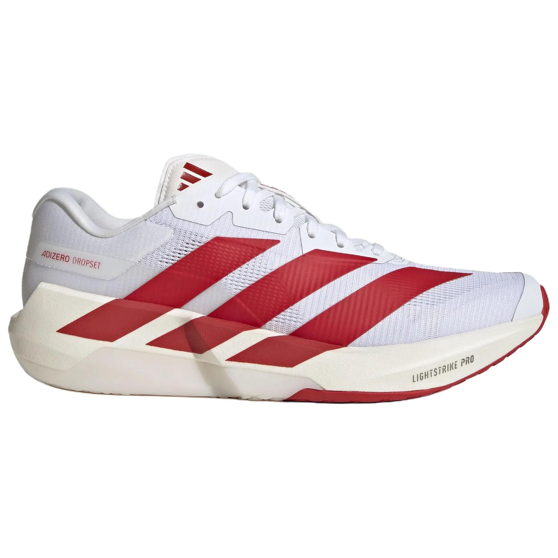 Кроссовки для бега Adidas ADIZERO DROPSET PRO Беговые кроссовки Белый Энергия Красный Яркий Металл Железно-серый Мужской - изображение 2