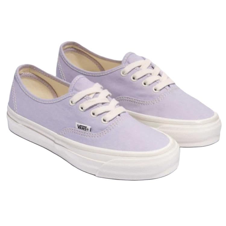 Кроссовки Vans MTE Authentic Reissue 44 Устойчивая к истиранию низкая скейтбордная обувь для женщин фиолетовая и белая - изображение 2