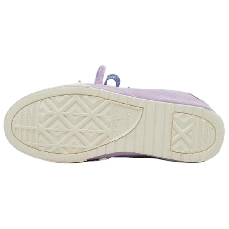 Кроссовки Converse Chuck Taylor SEASONAL Повседневная обувь Фиолетовая Женская - изображение 5