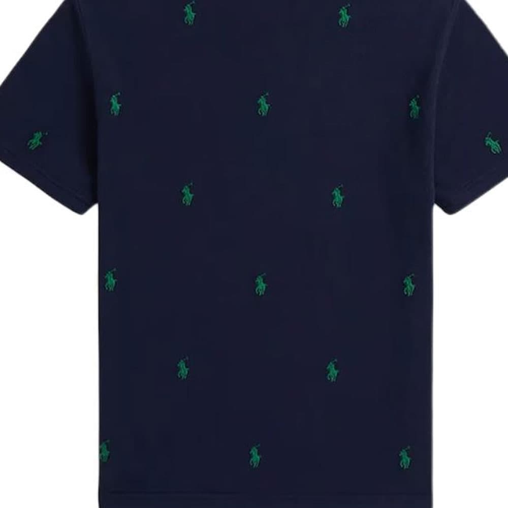 Футболка Polo Ralph Lauren Морской Синий Детские Рубашки - изображение 4
