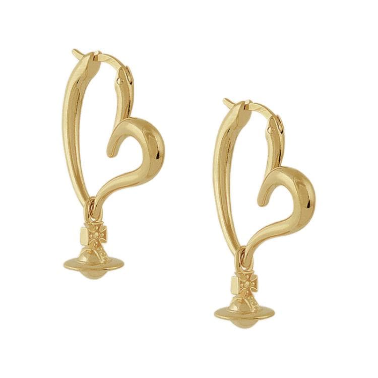 Серьги Вивьен Вествуд Brass Earrings Женские - изображение 2