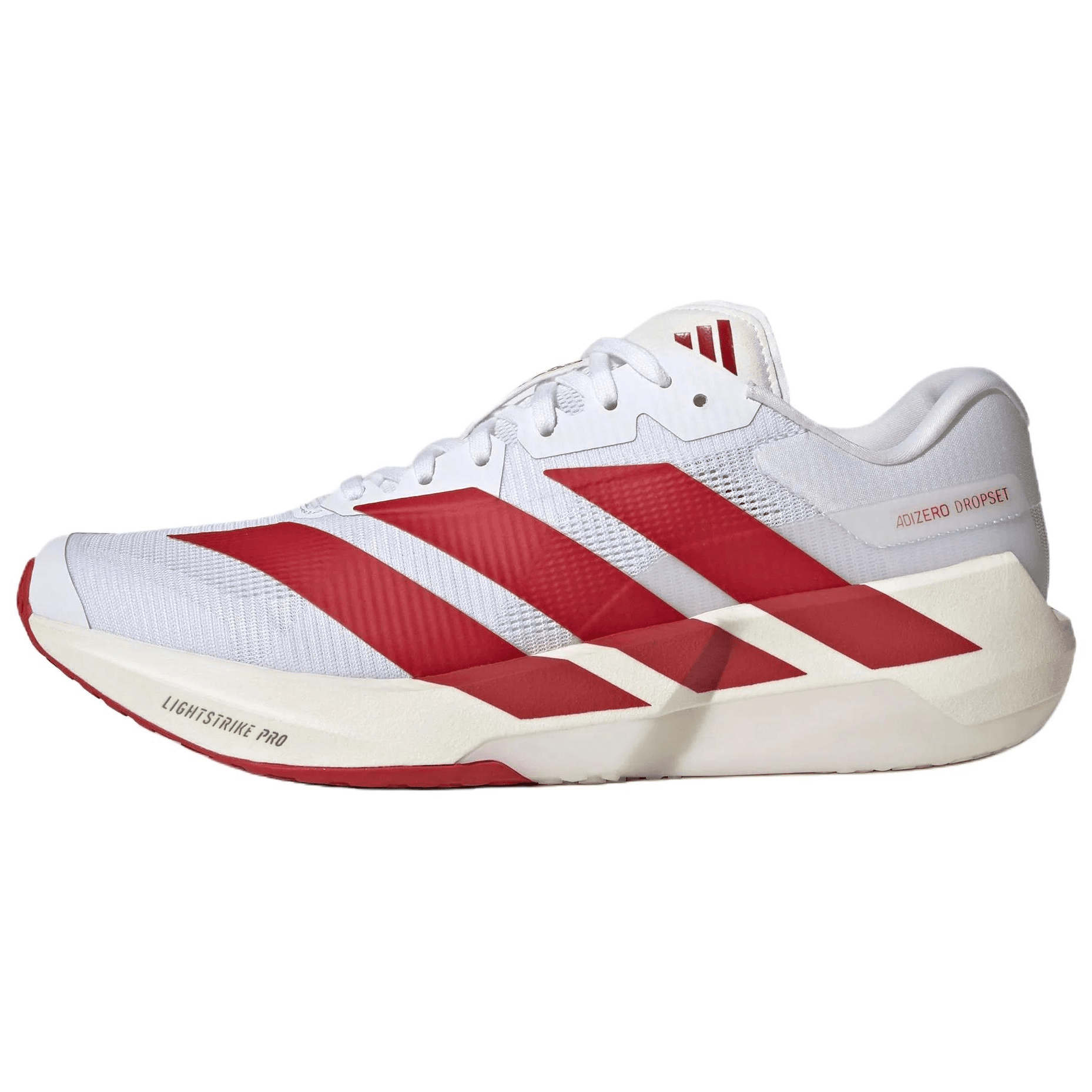 Кроссовки для бега Adidas ADIZERO DROPSET PRO Беговые кроссовки Белый Энергия Красный Яркий Металл Железно-серый Мужской - изображение 1