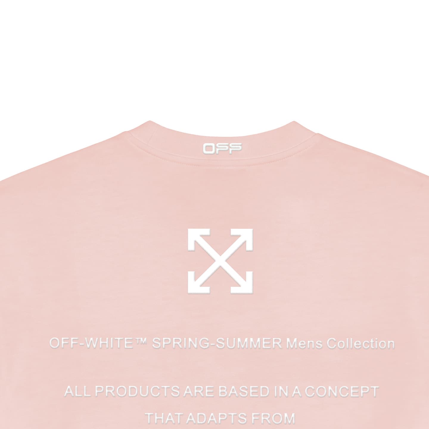 Футболка OFF WHITE Унисекс T-рубашки - изображение 4