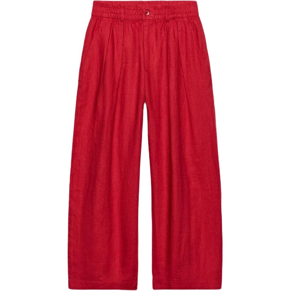 Штаны ZARA ZW Red Women's Casual Pants ZARA ZW Красный Женские Повседневные Брюки - изображение 1