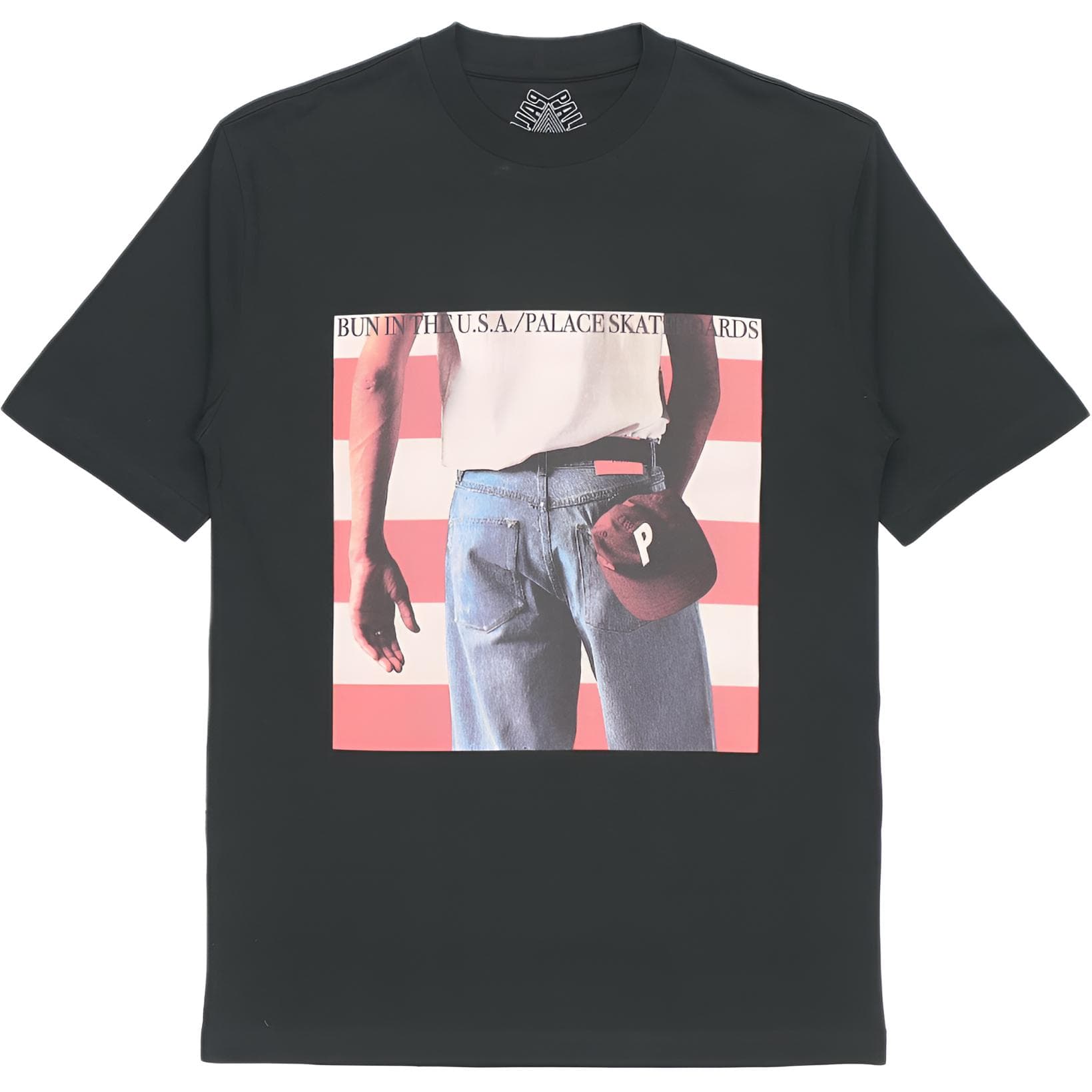 Футболка PALACE Born to Bun T-shirt Black T - изображение 1
