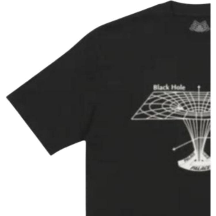 Футболка PALACE FW22 Black Hole T-shirt Black T - изображение 3