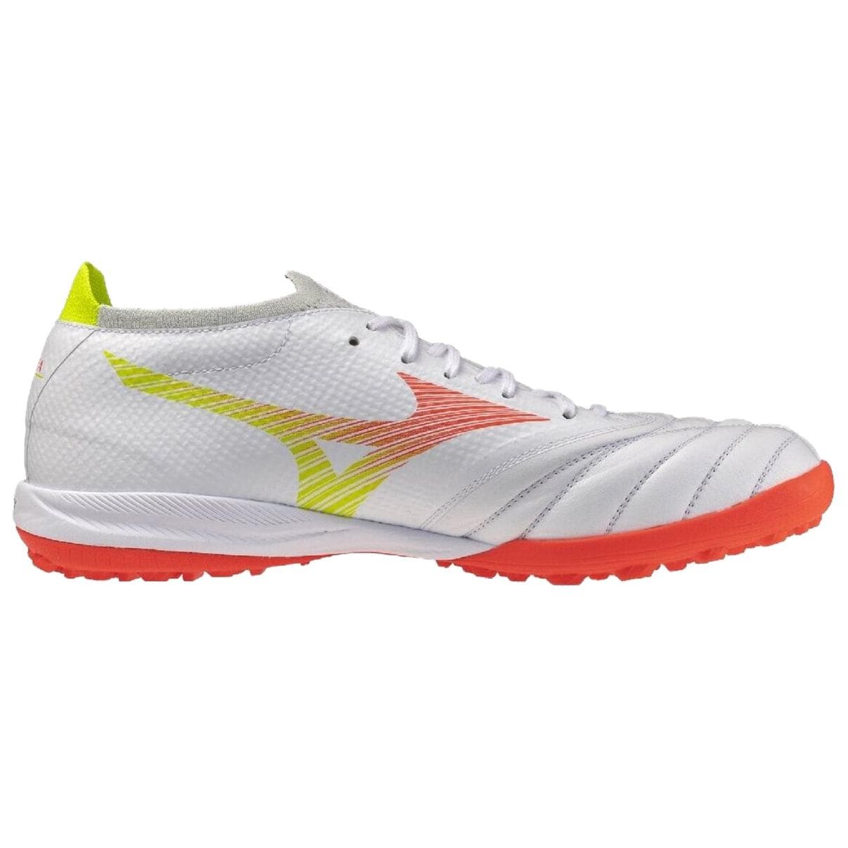 Кроссовки для футбола Mizuno MORELIA NEO V β Футбольные бутсы Белый Серебристый Оранжевый Унисекс - изображение 2