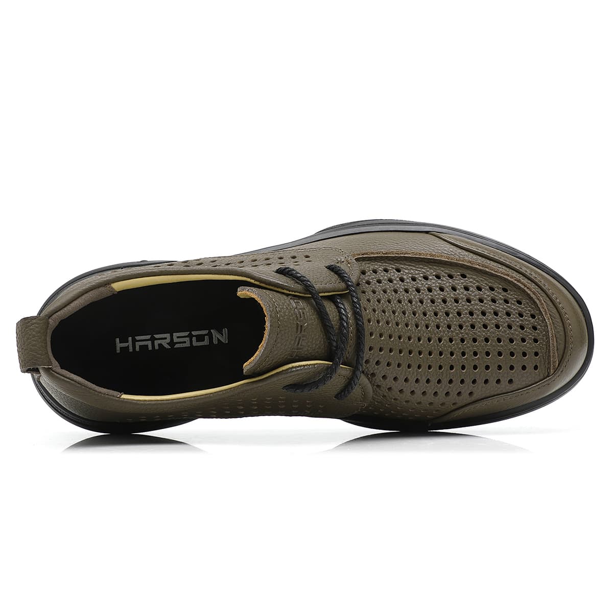 HARSON Повседневные кожаные туфли Low Top Мужские - изображение 3
